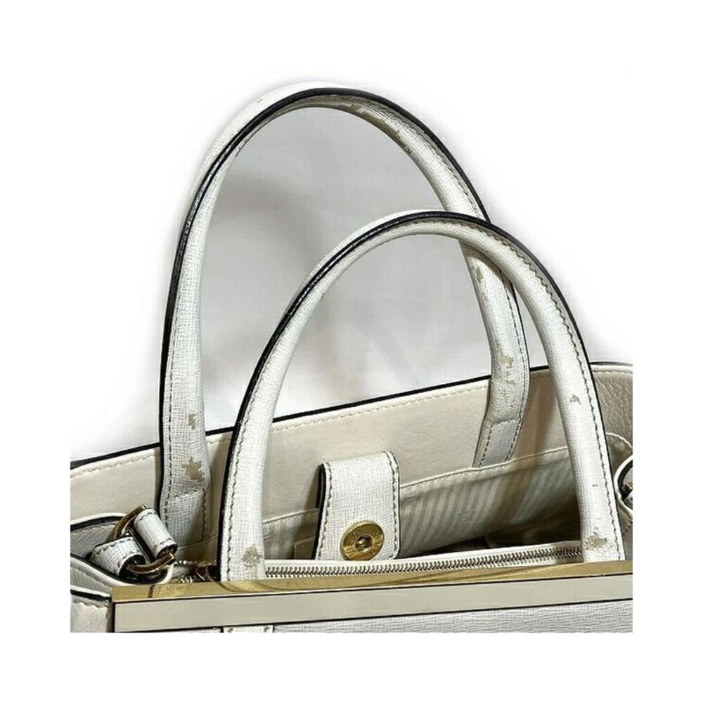 Pre Loved Fendi 2Jours Medium Tote White - Picture 7 of 8